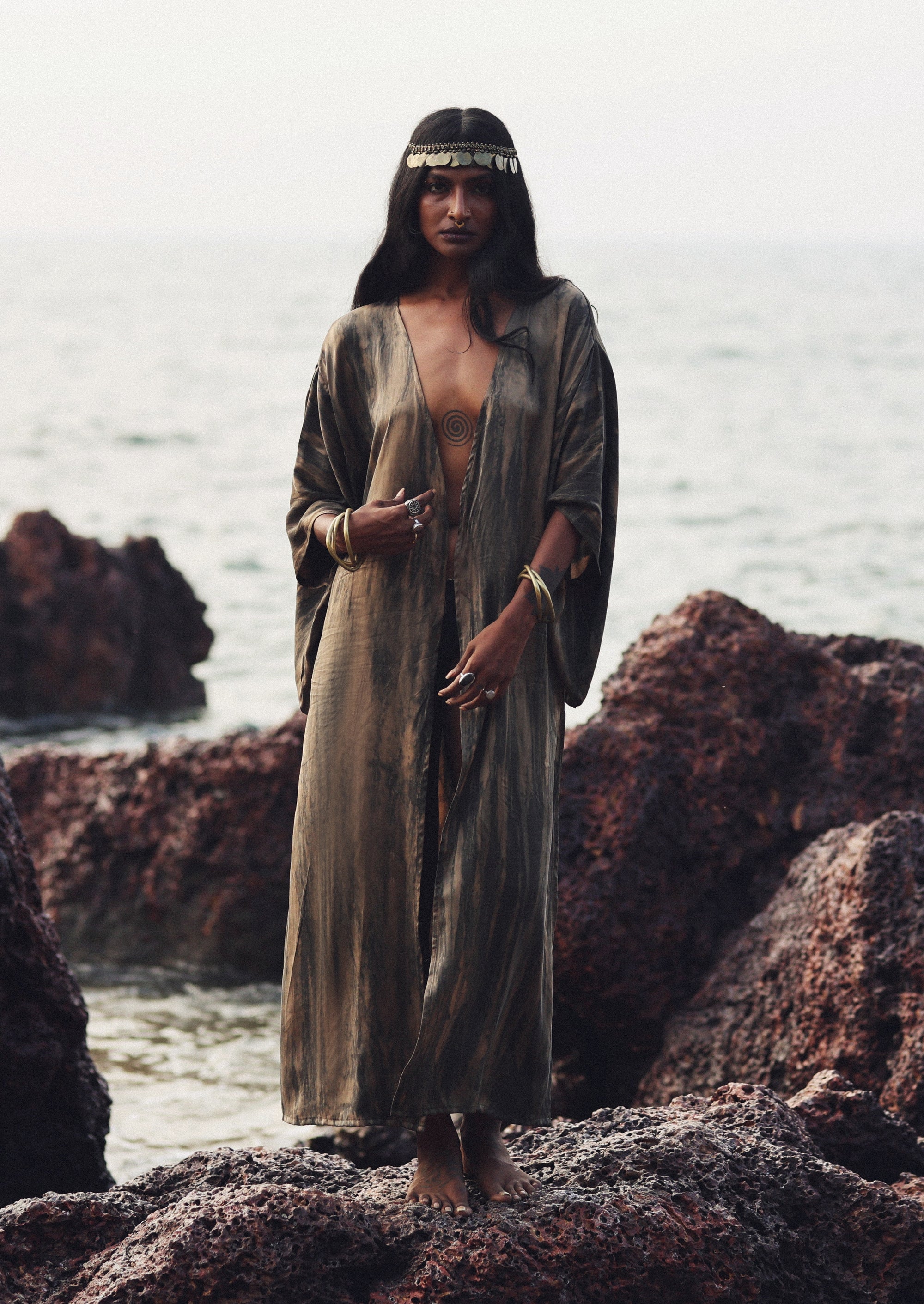 Temple Botanically Dyed kimono