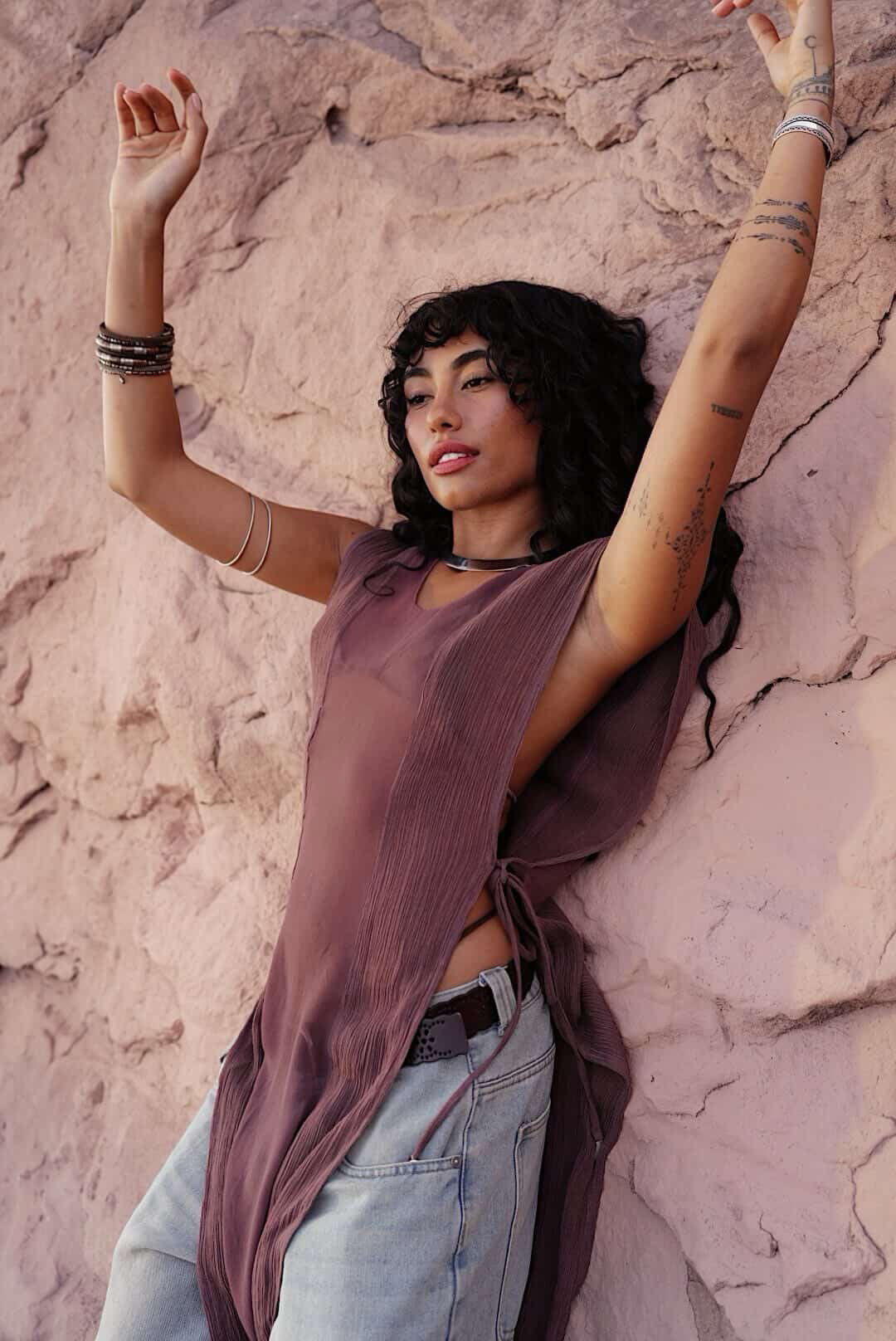 Lakshmi Botanically Dyed Dress