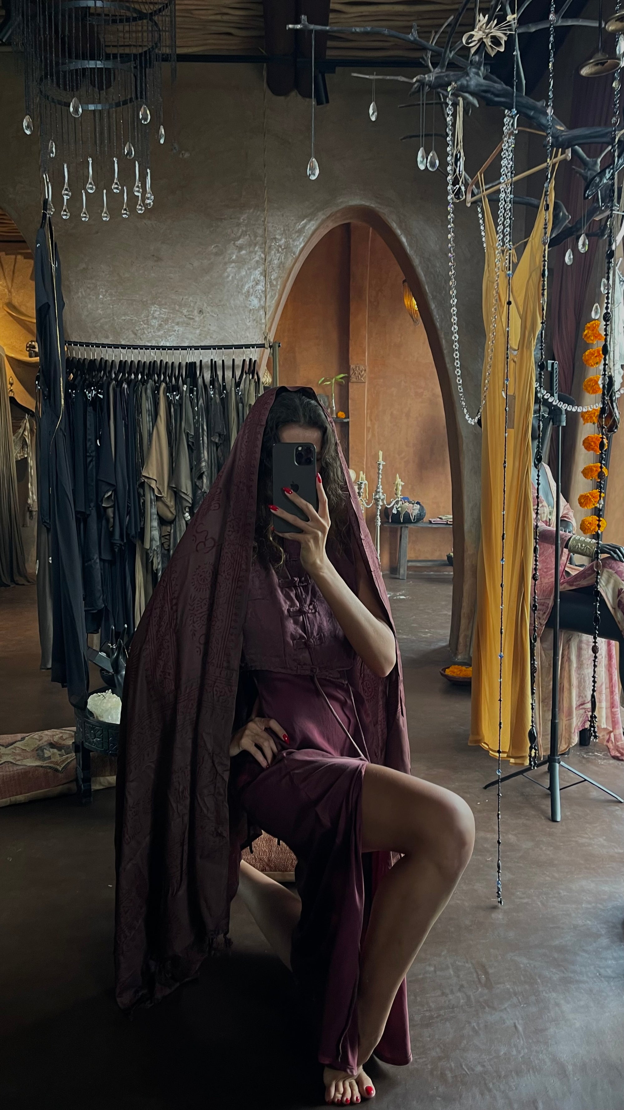 Alter Botanically Dyed Bias Slip