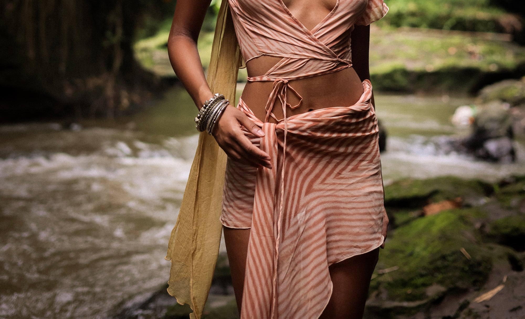 Yin Top Artisanal Secang Sheer Silk