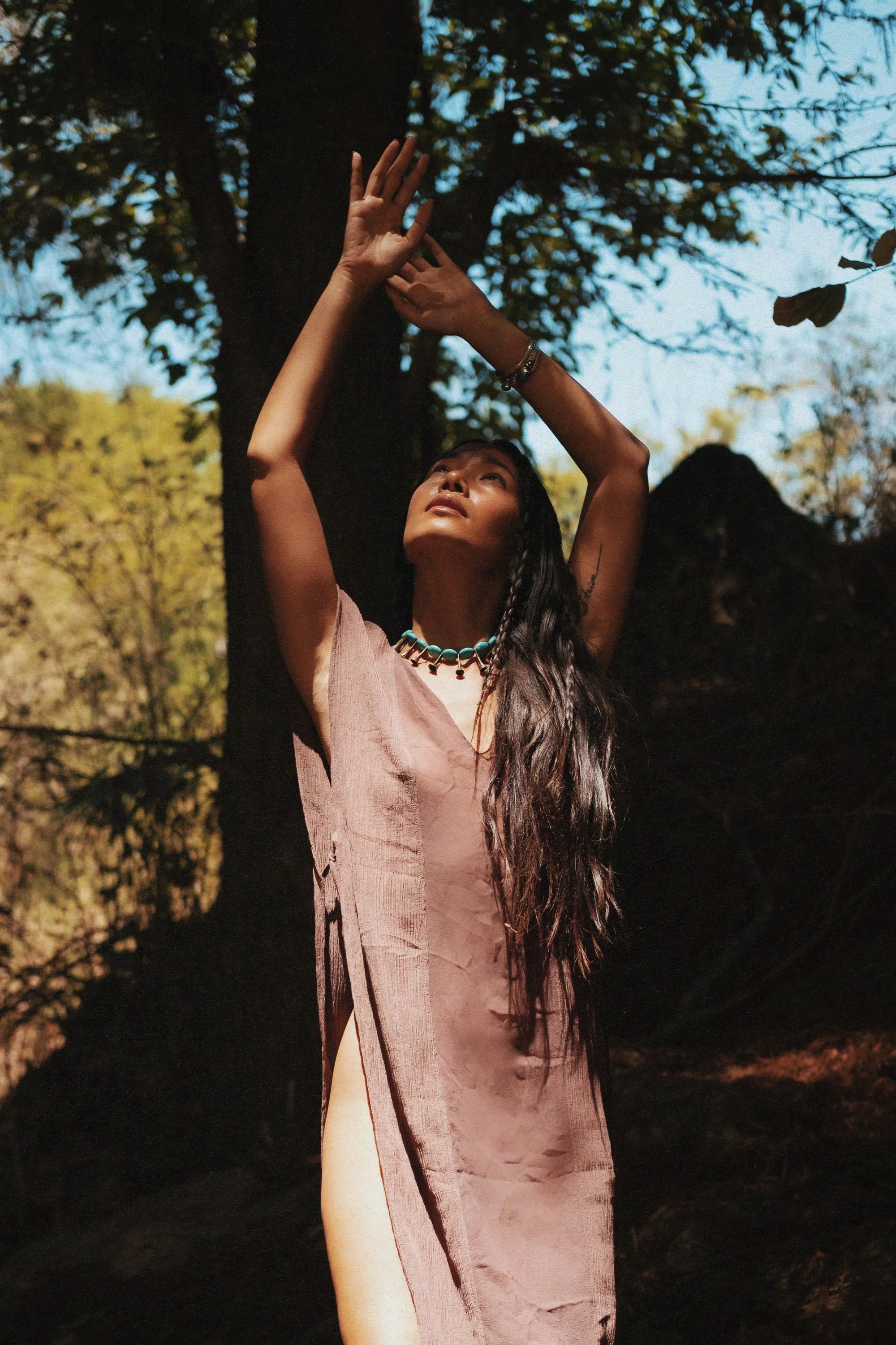 Lakshmi Botanically Dyed Dress
