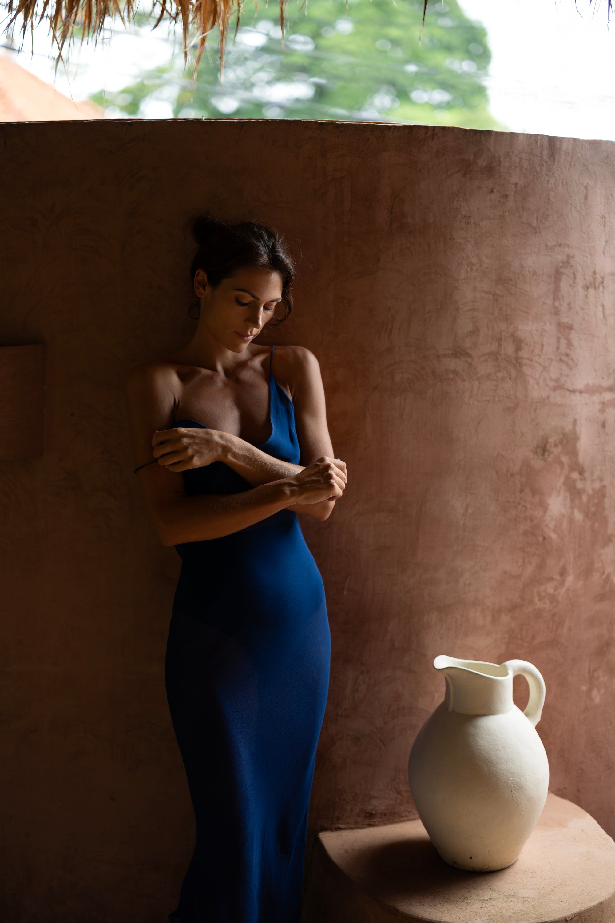 Bumi Bumi Indigo Botanically Dyed Slip