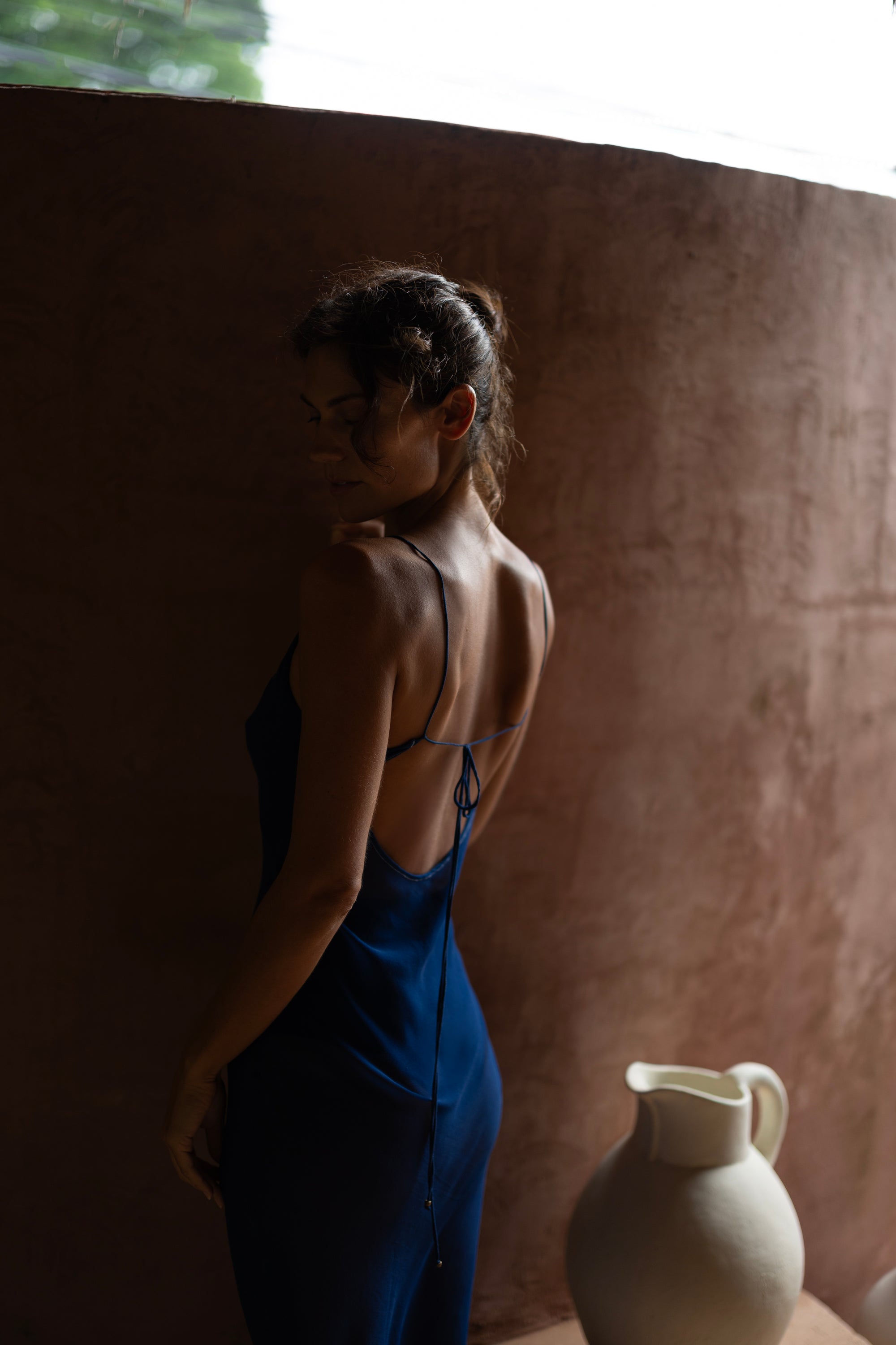 Bumi Bumi Indigo Botanically Dyed Slip