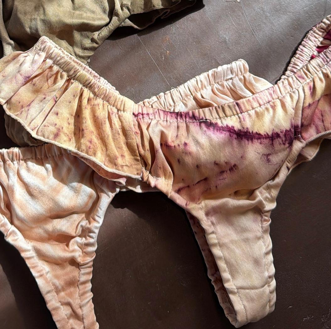 Artisan Botanically Dyed Thong