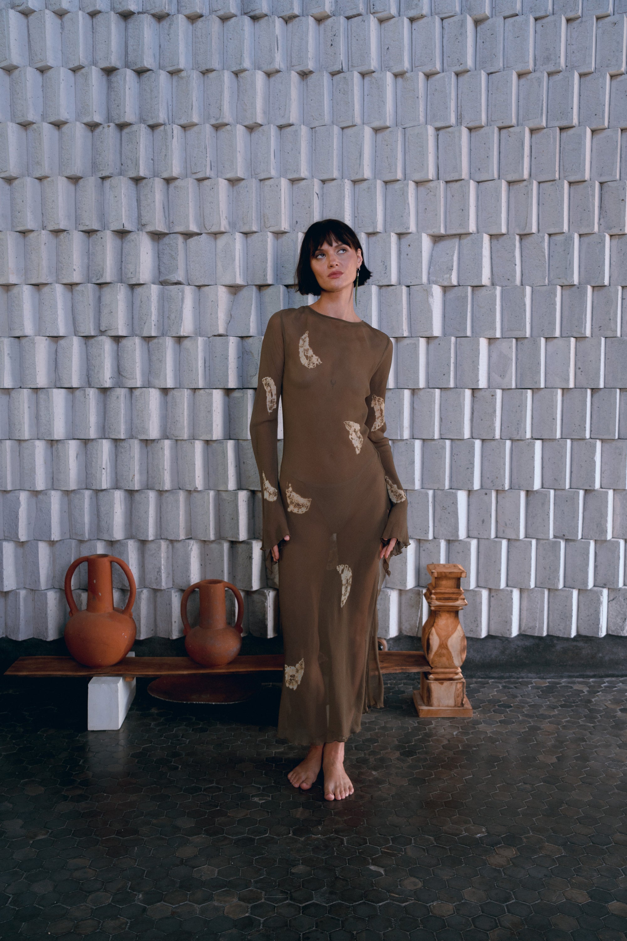 Tobacco Moon Dress