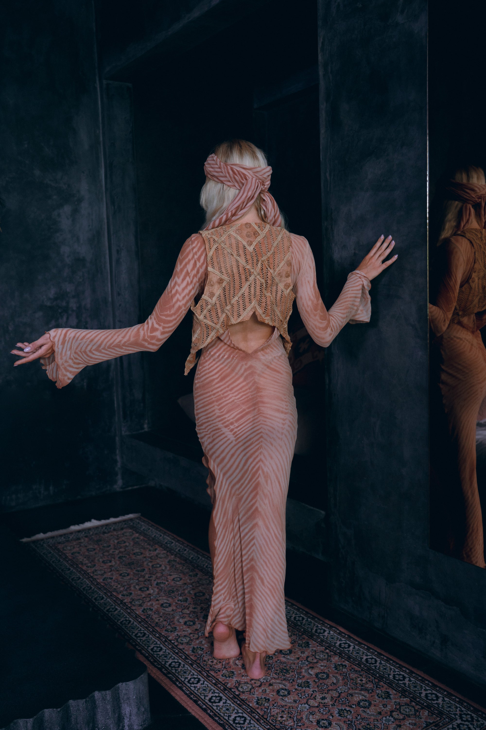 Dune Botanically Dyed Silk Dress