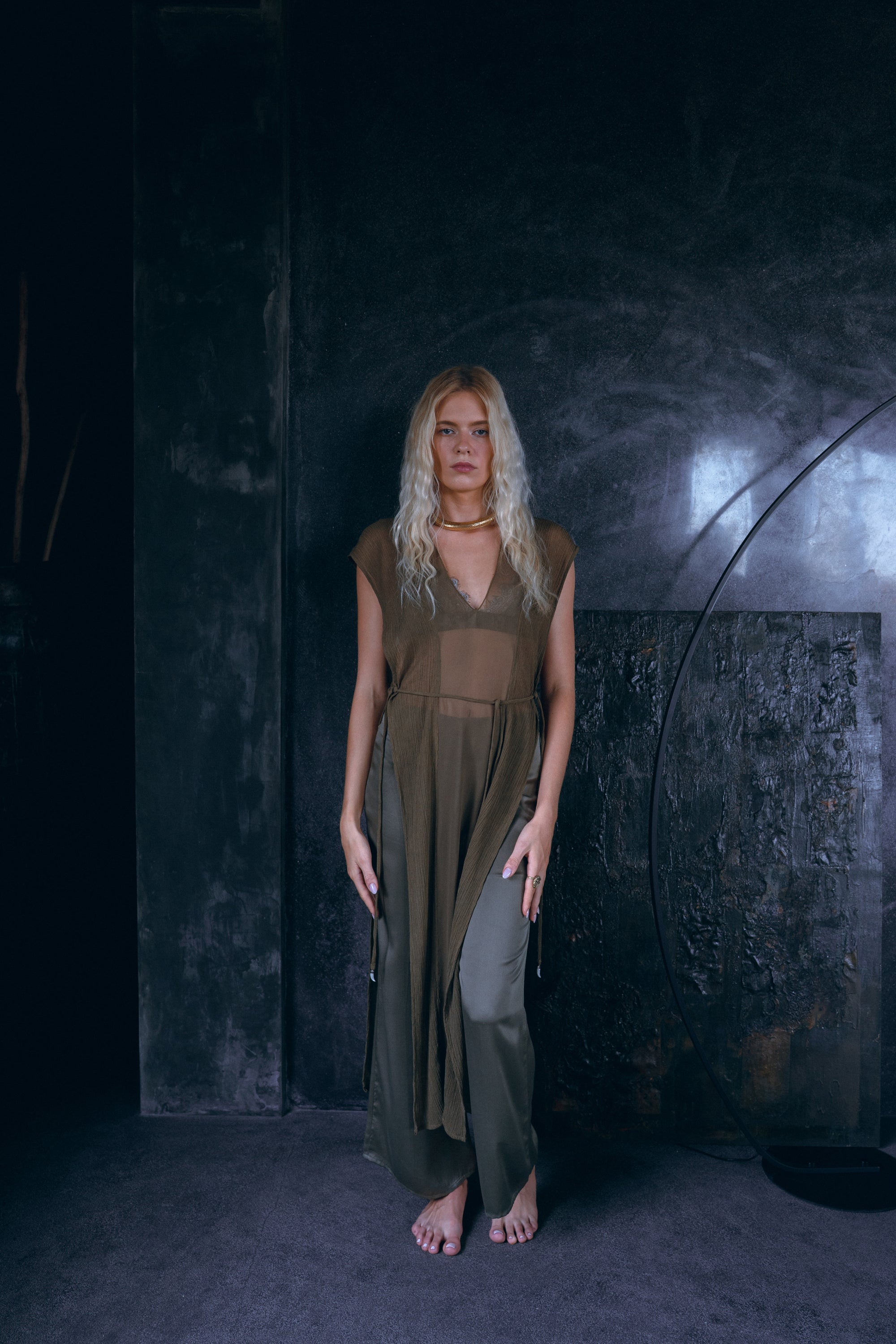 Lakshmi Botanically Dyed Dress