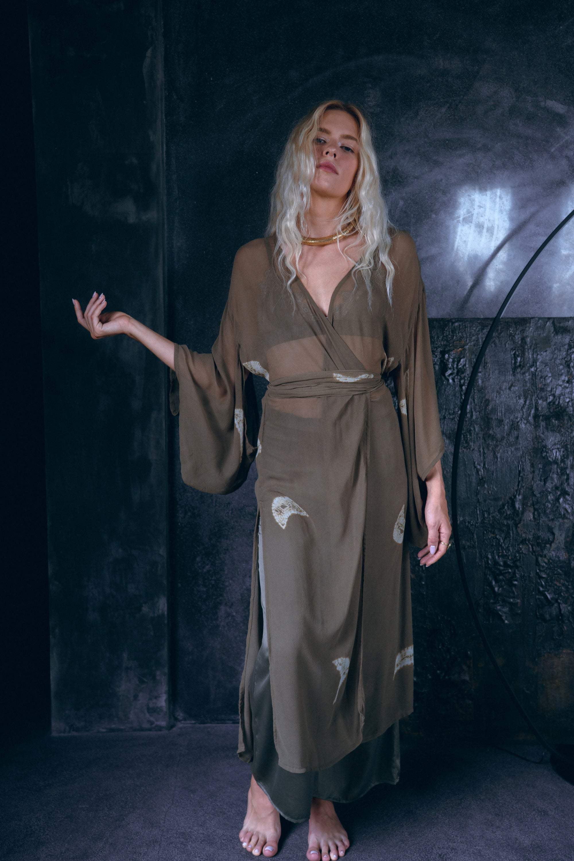 Ritual Sheer Botanically Dyed Kimono