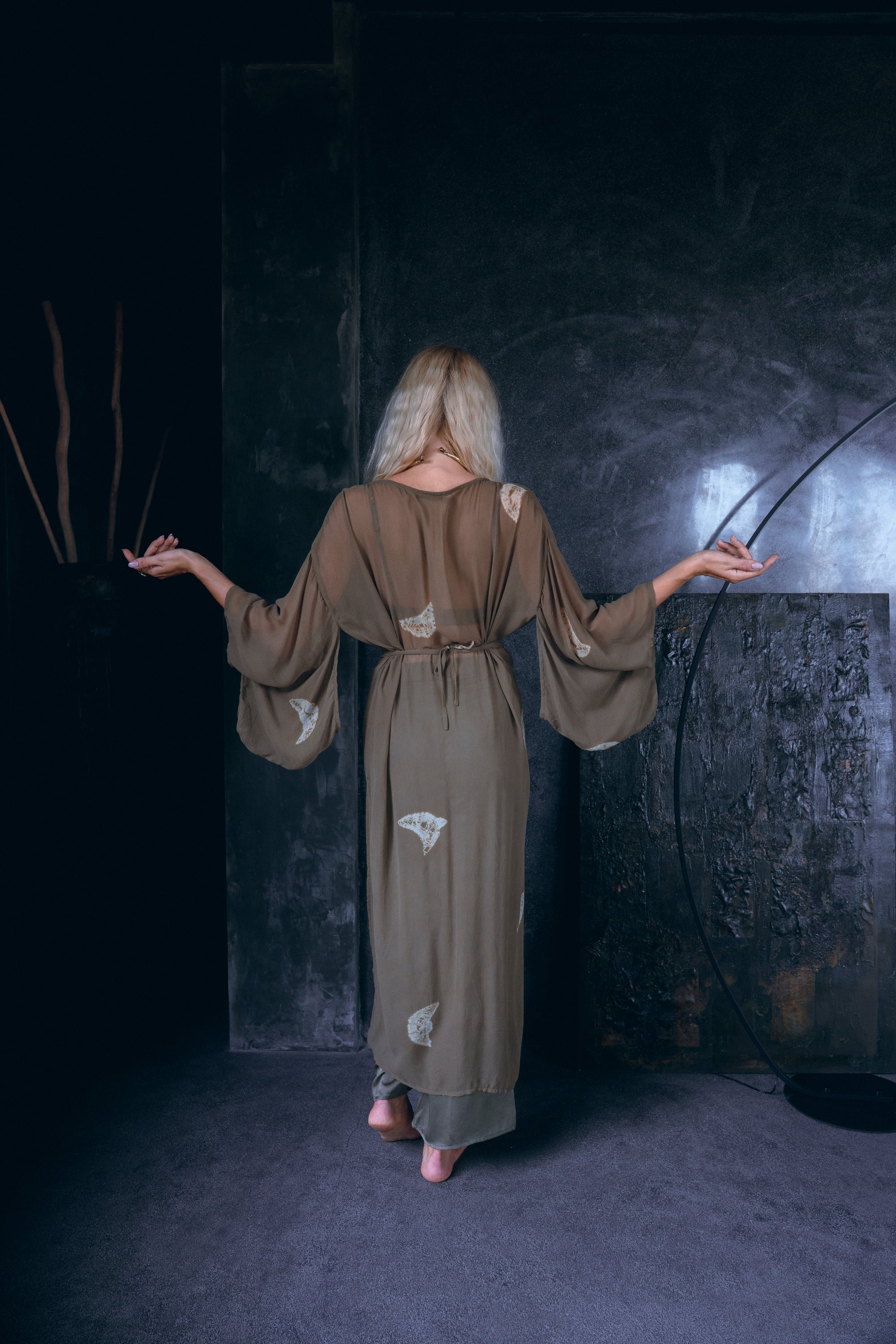 Ritual Sheer Botanically Dyed Kimono