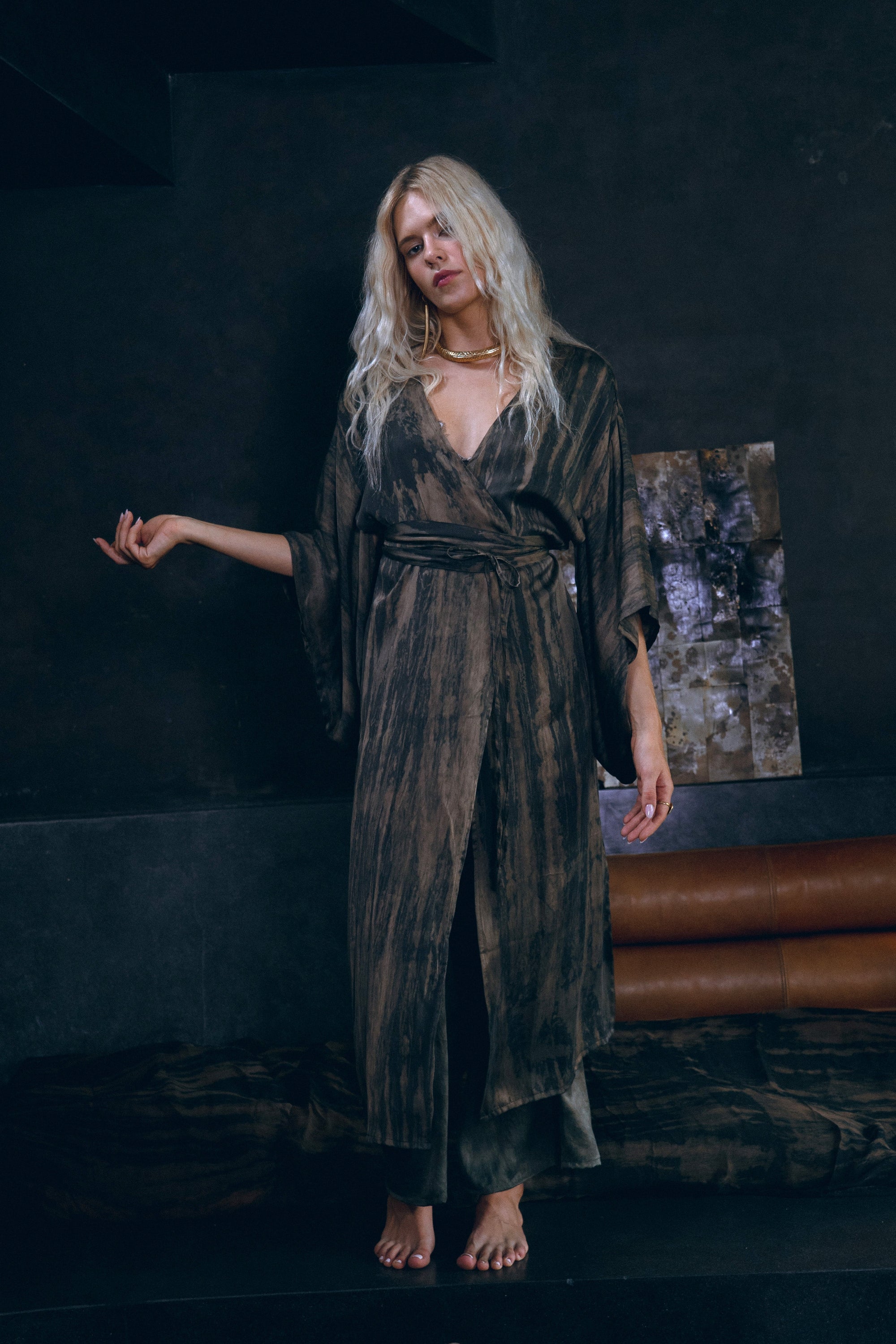 Temple Botanically Dyed kimono