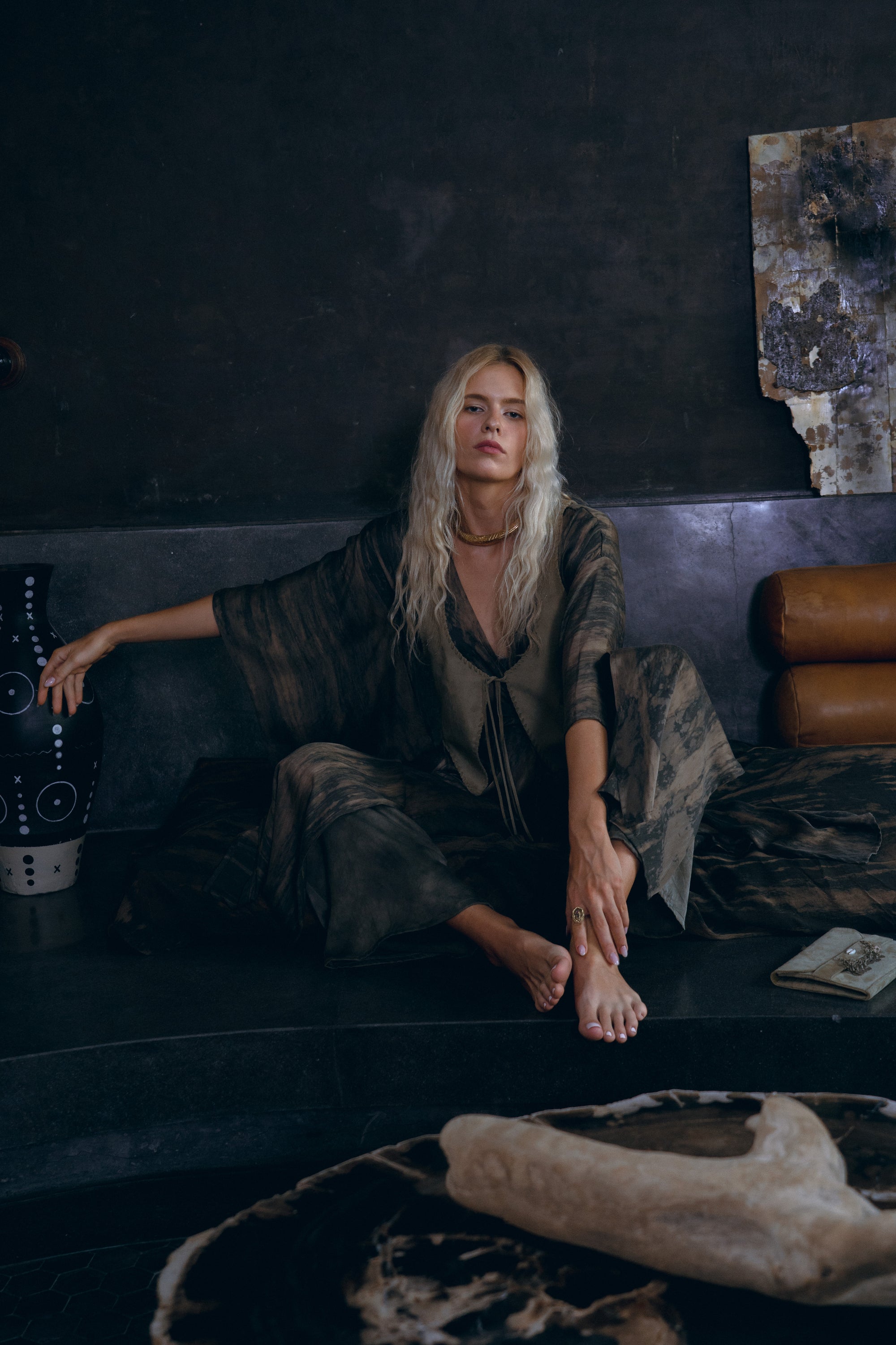 Temple Botanically Dyed kimono
