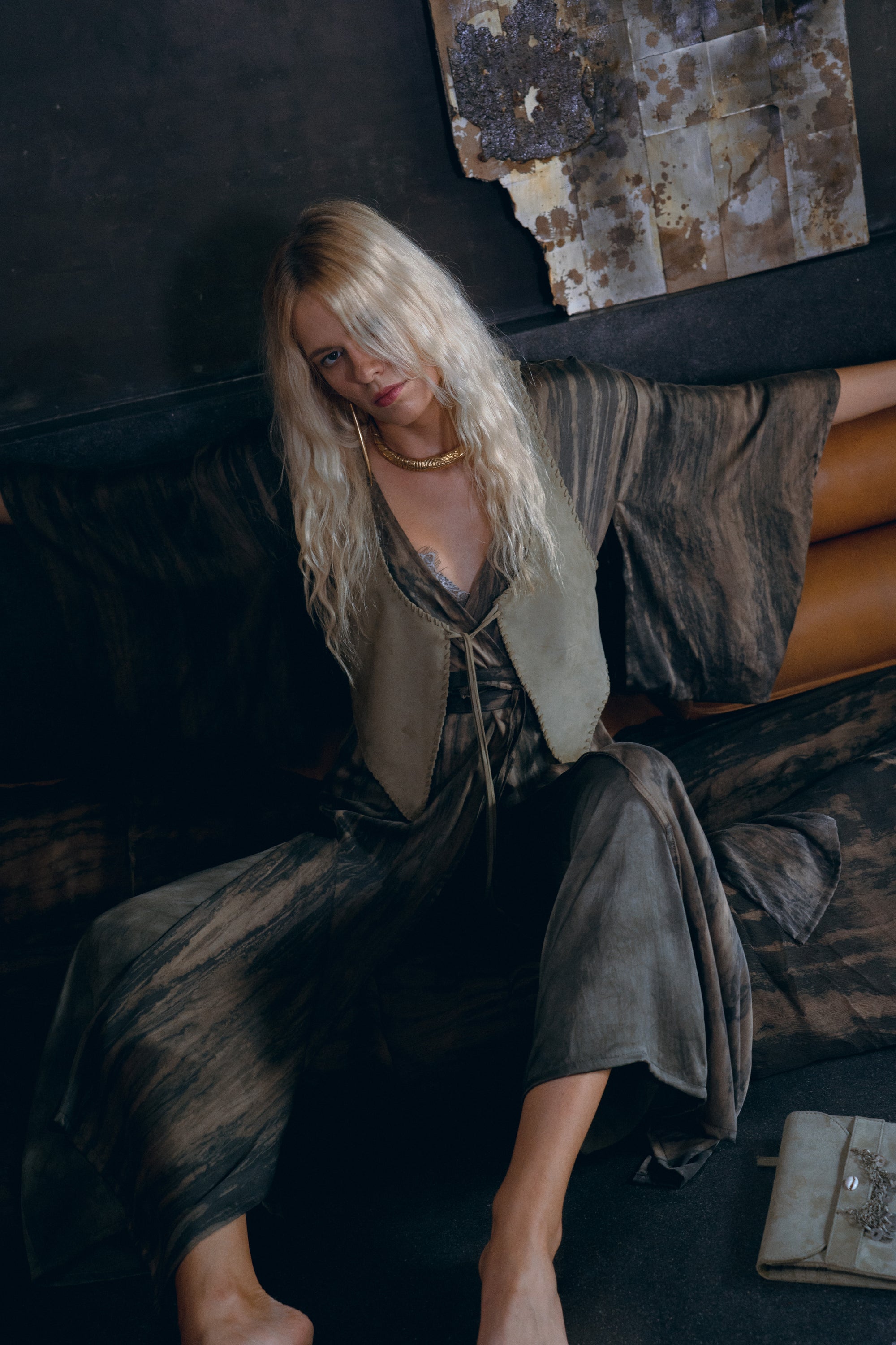 Temple Botanically Dyed kimono