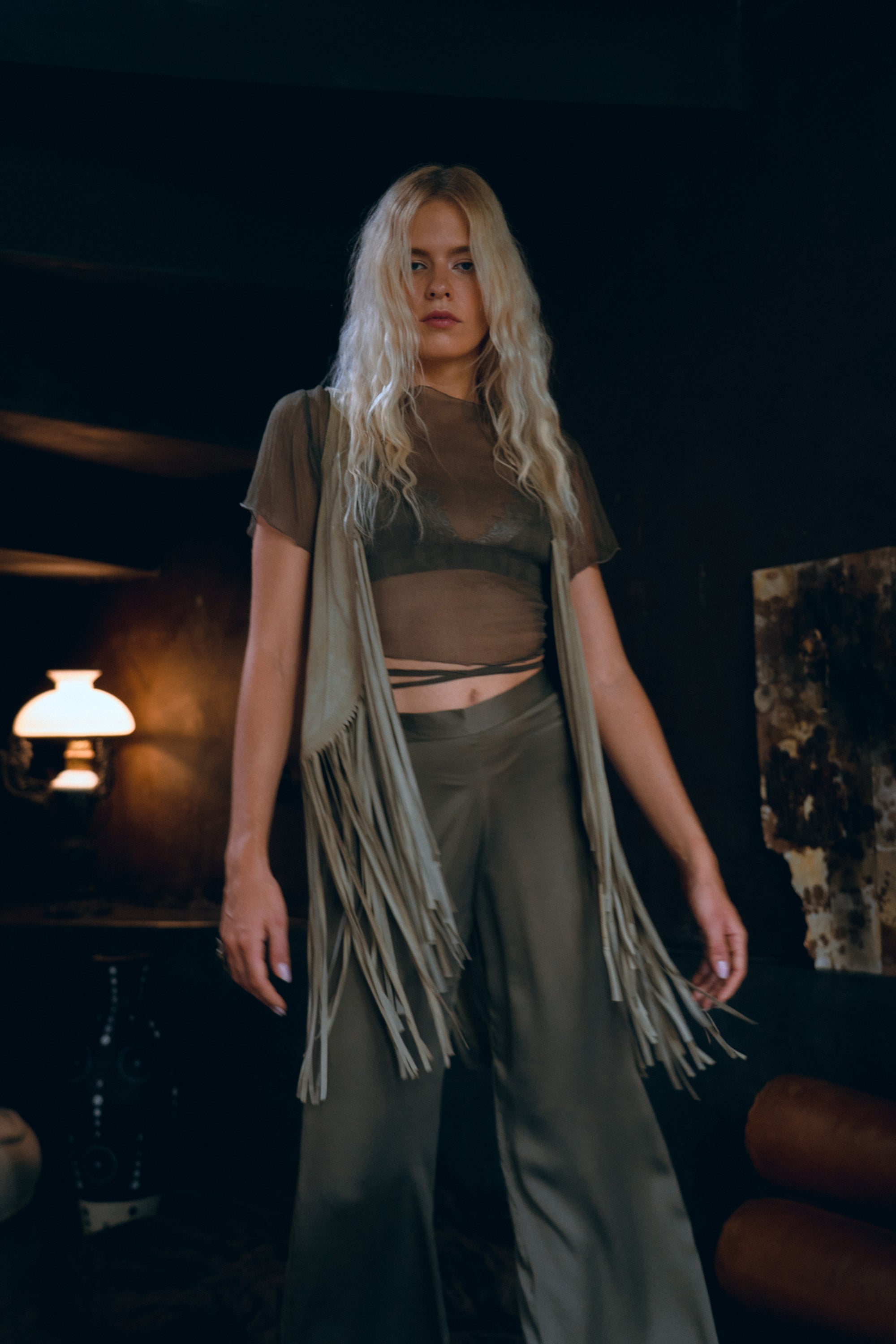 Yin Sheer Botanically Dyed Top