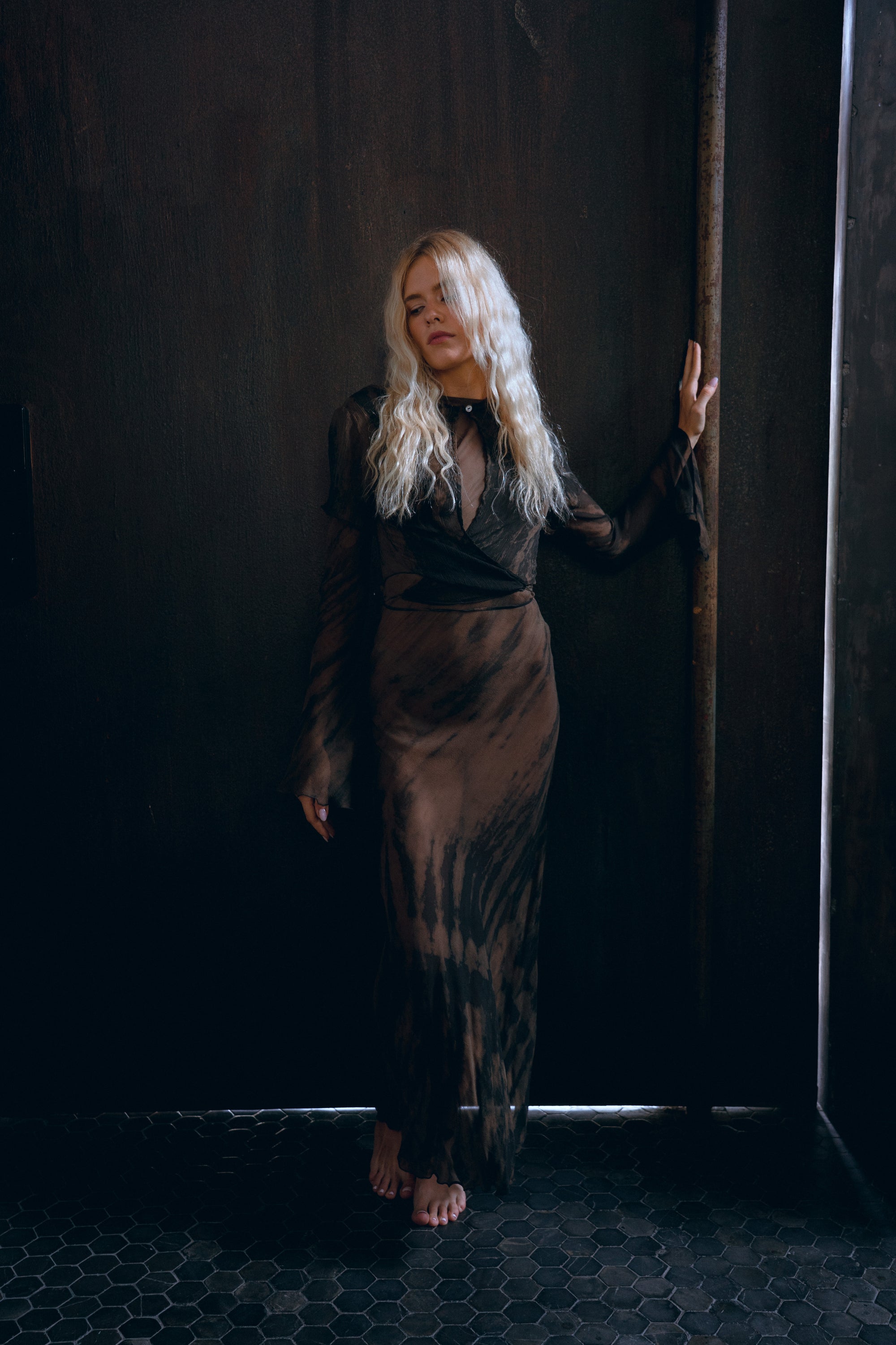 Shear Earth Botanically Dyed Dress