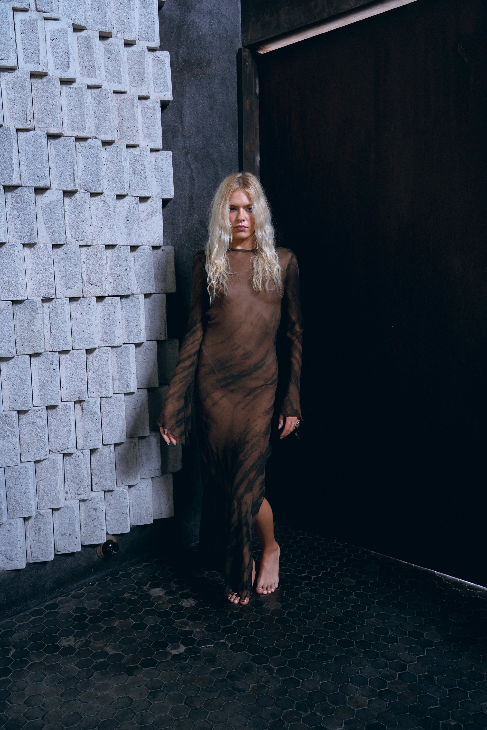 Shear Earth Botanically Dyed Dress