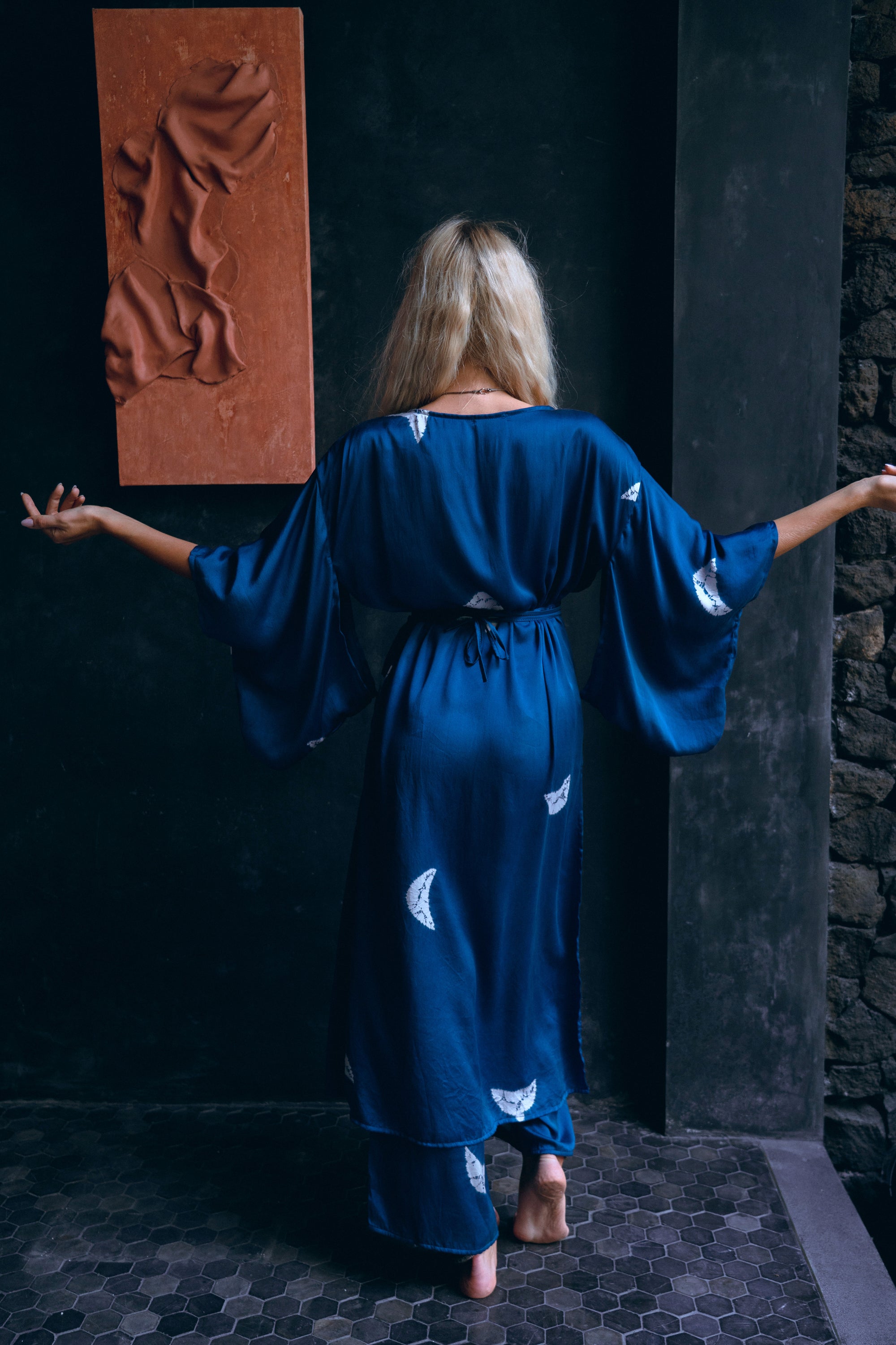 Blue Moon Kimono Indigo