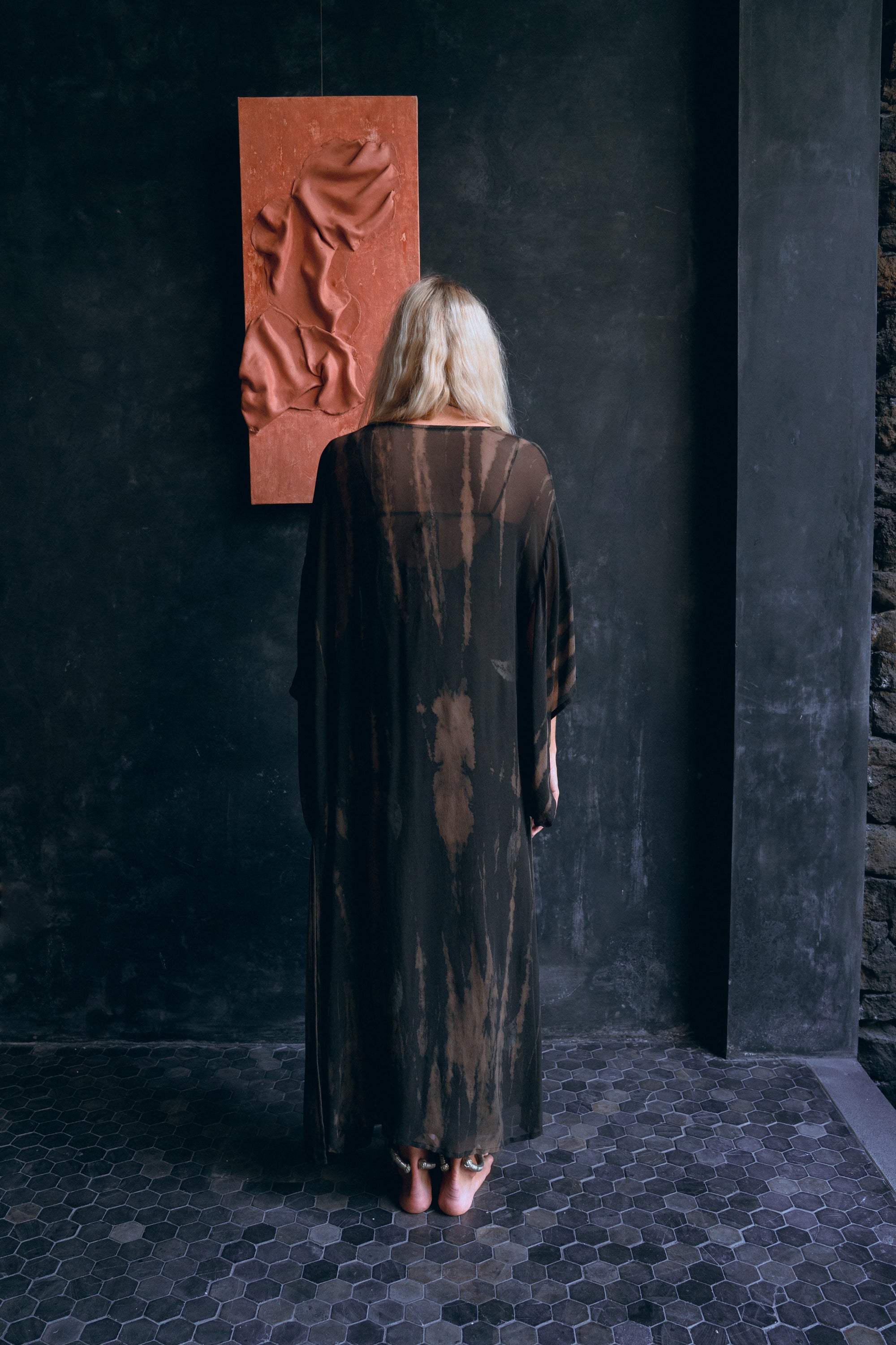 The Shadow Sheer Kimono