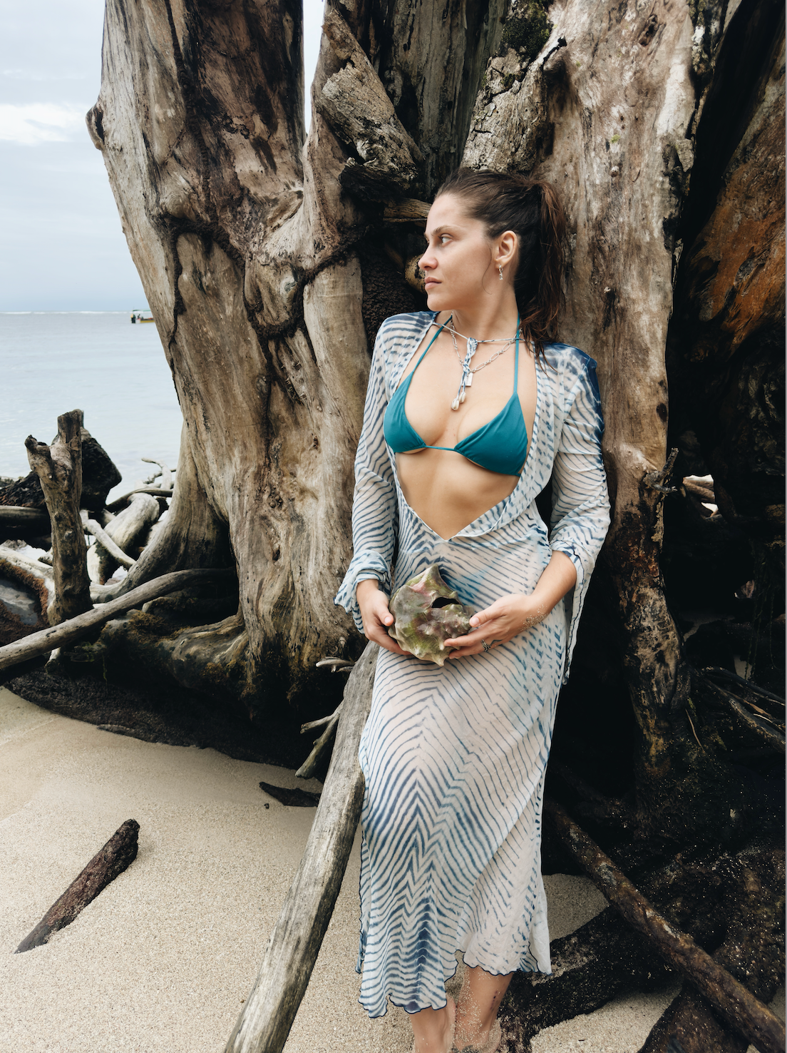 Jagger Artisan Indigo Dyed Dress