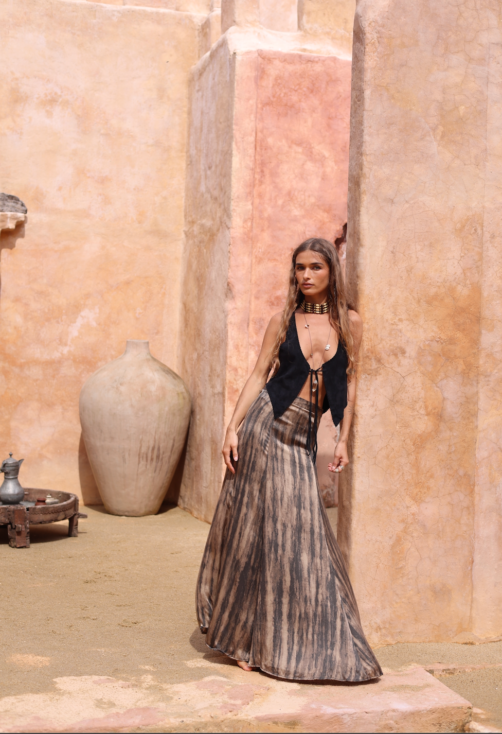 Moonshadow Botanically Dyed Skirt
