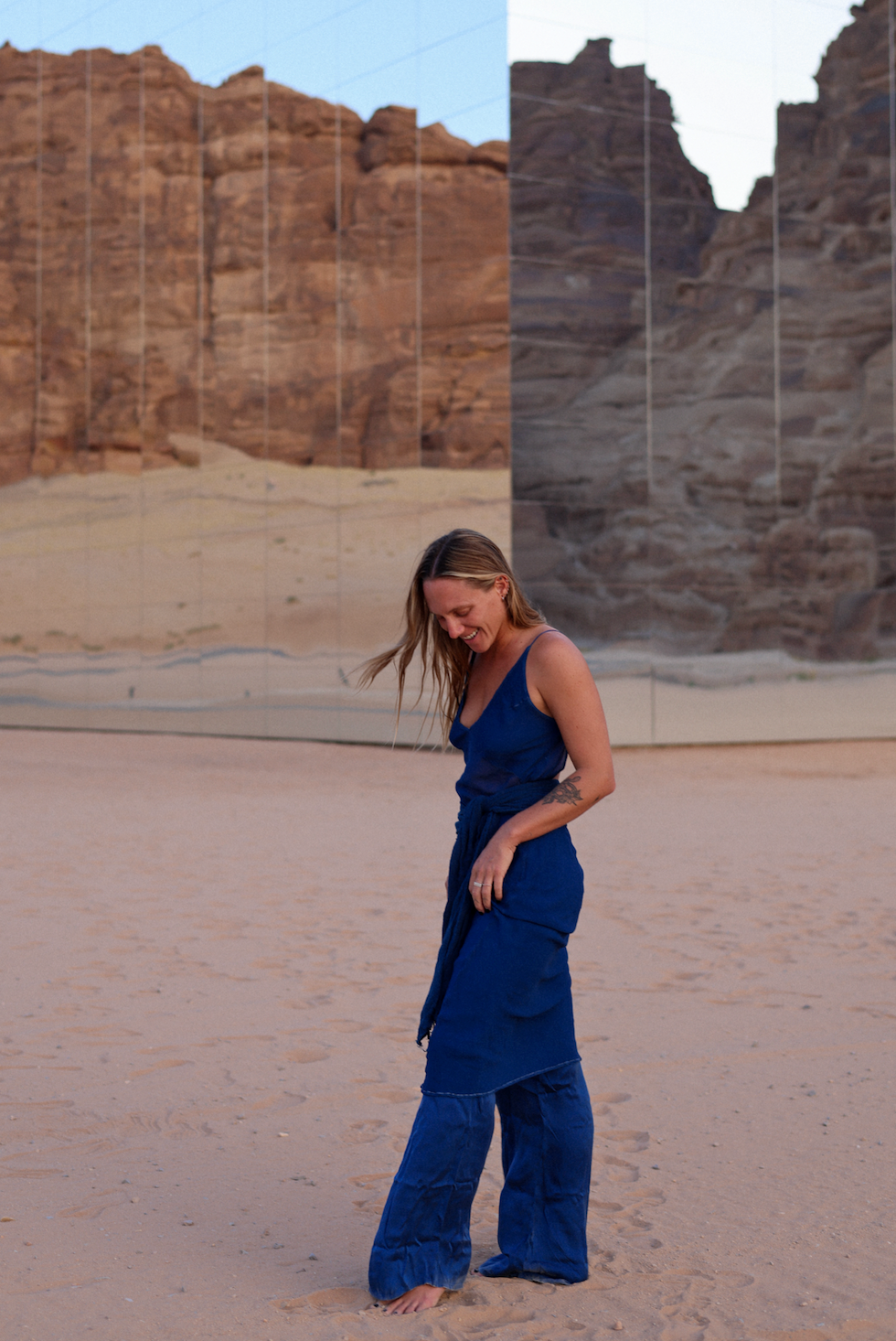 Bumi Bumi Indigo Botanically Dyed Slip
