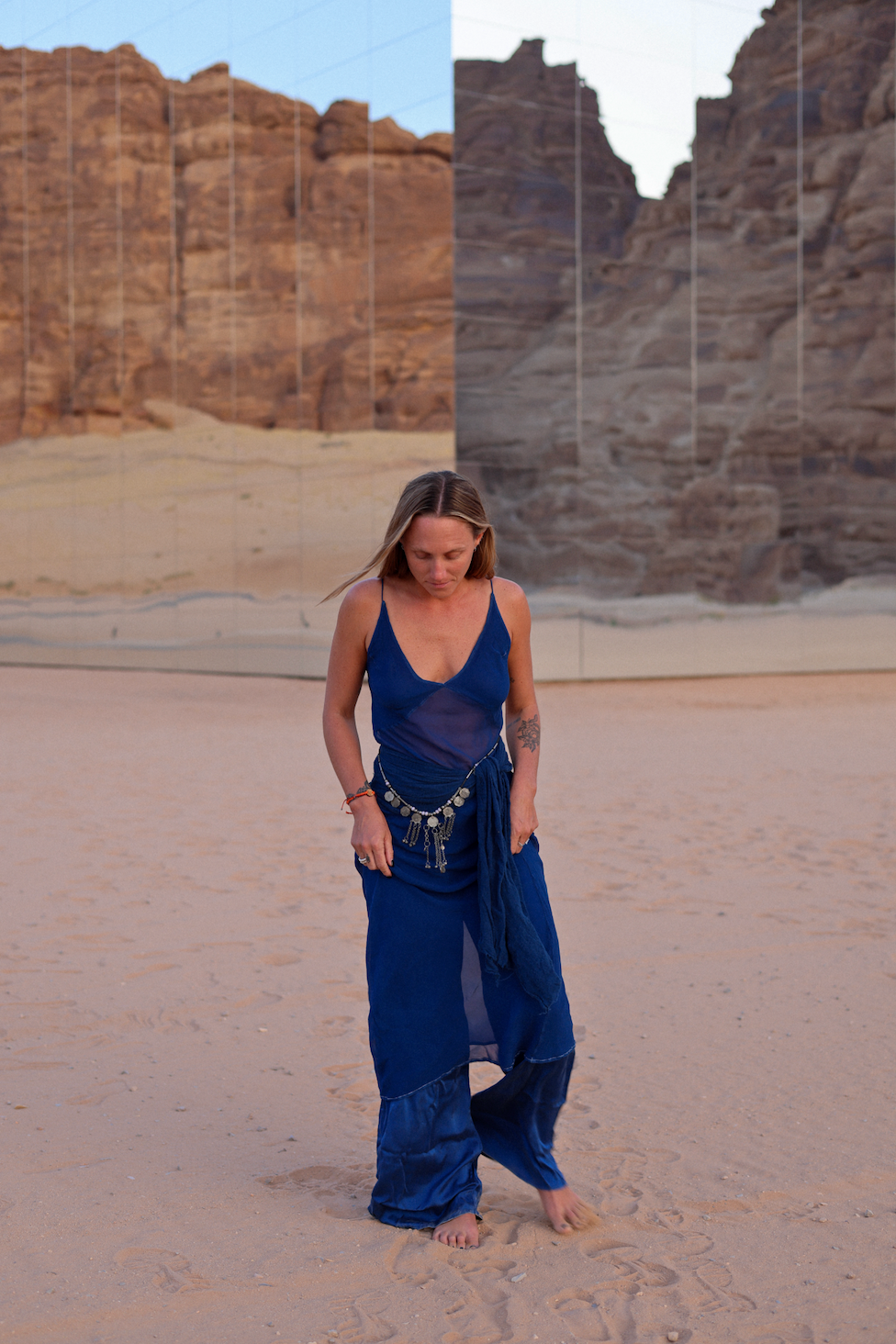 Bumi Bumi Indigo Botanically Dyed Slip