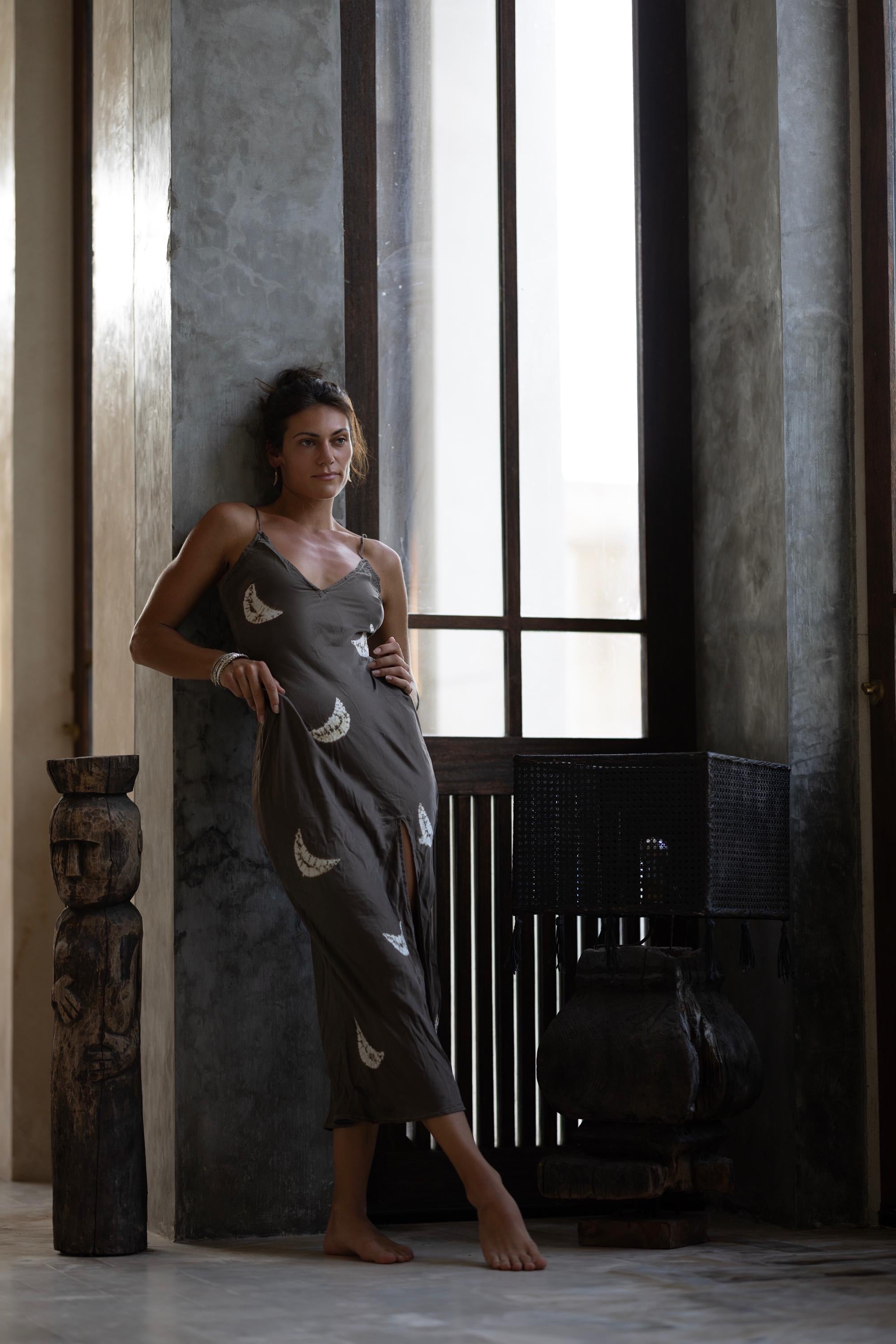 Tobacco Moon Slip Dress